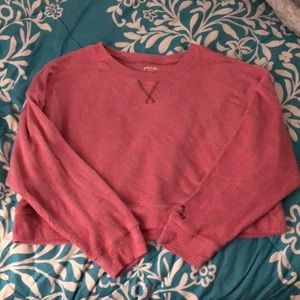 Gilly Hicks cozy ribbed crop top